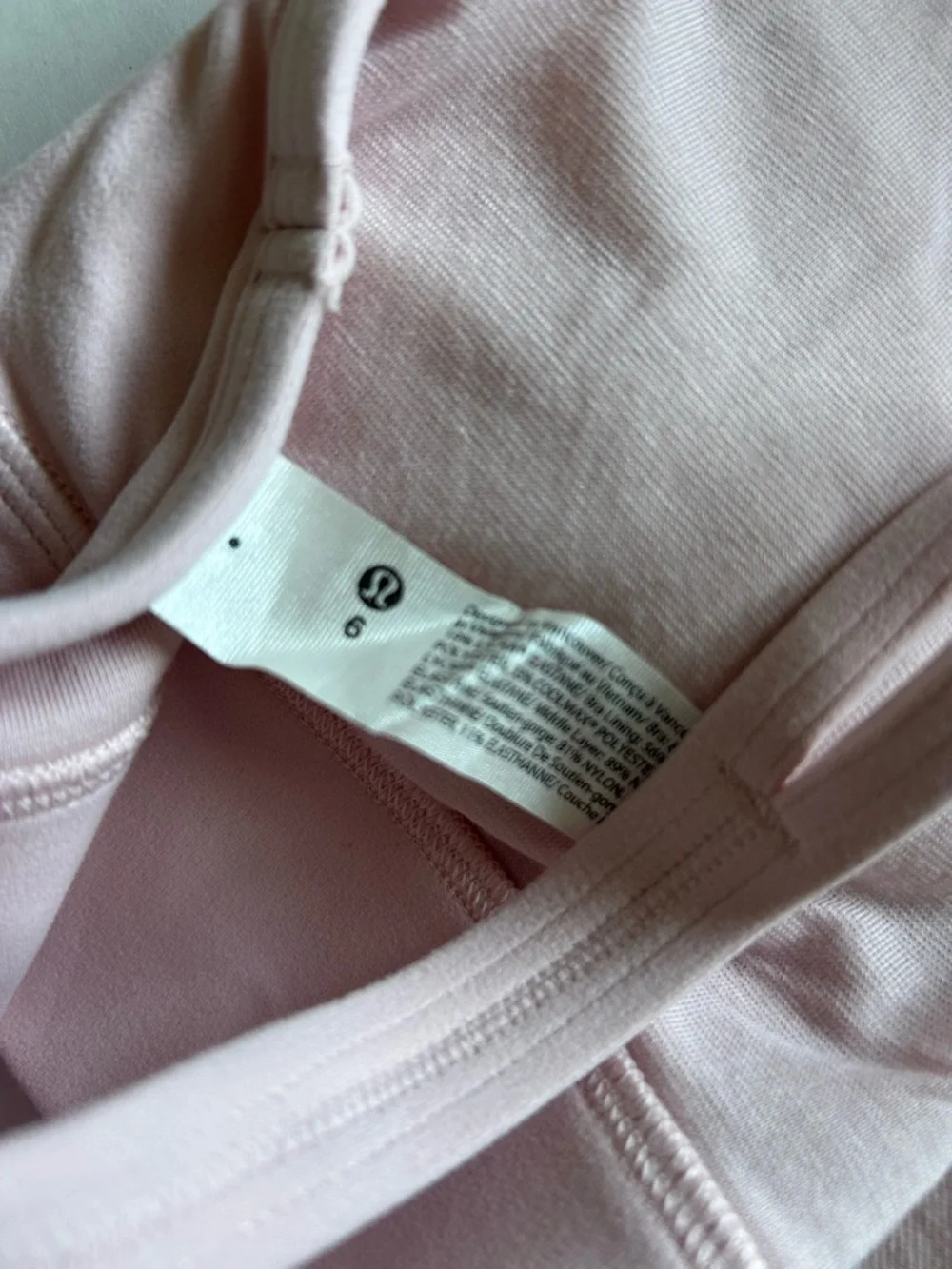 lululemon athletica Light Pink Strappy Sports Bra - Picture 8 of 8